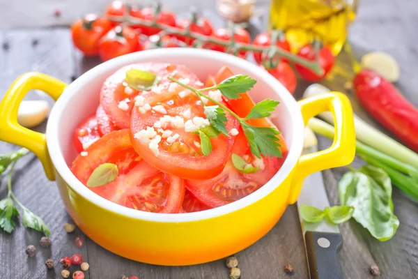 Tomato salad — Stock Photo, Image