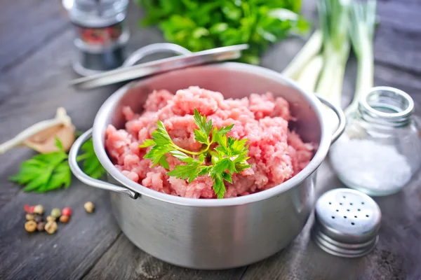 Minced meat — Stock Photo, Image