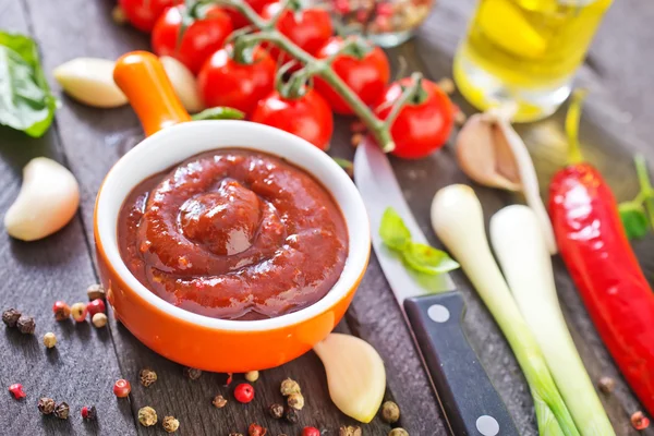 Tomatensoße — Stockfoto