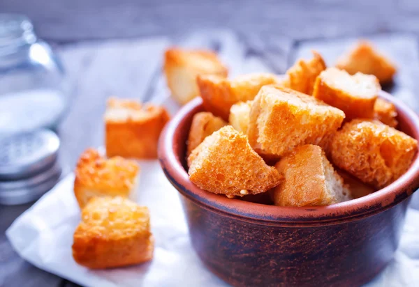 Croutons — Stock fotografie