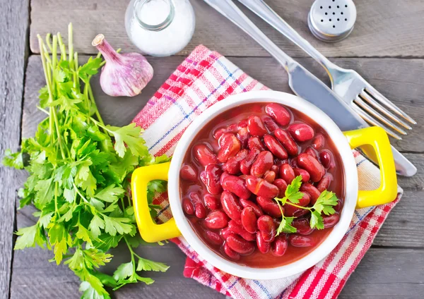 Rote Bohnen — Stockfoto