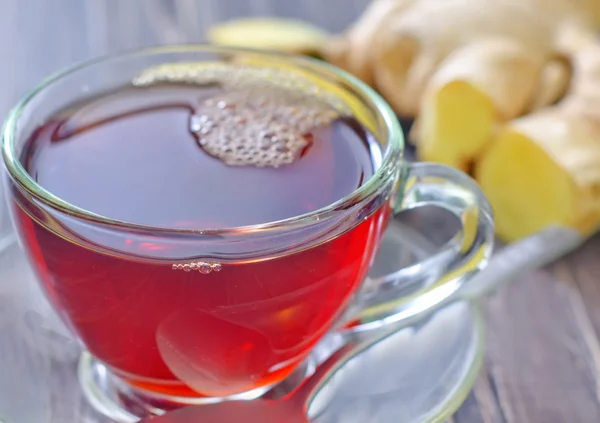 Zencefil çayı — Stok fotoğraf