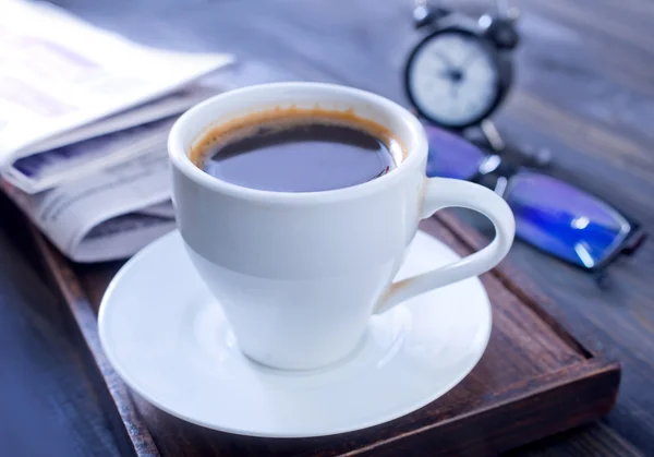 Koffie in de ochtend — Stockfoto