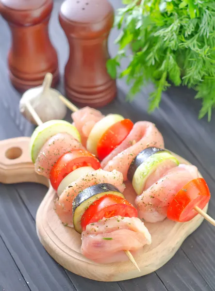 Kebab ombord — Stockfoto