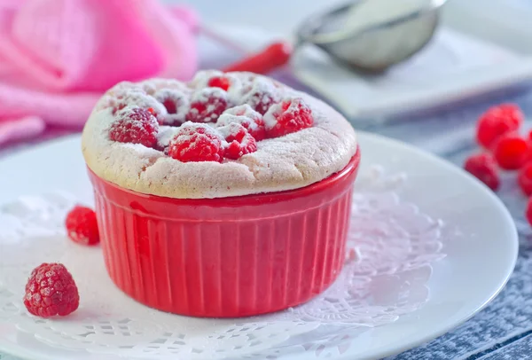 Souffle de frutas — Fotografia de Stock