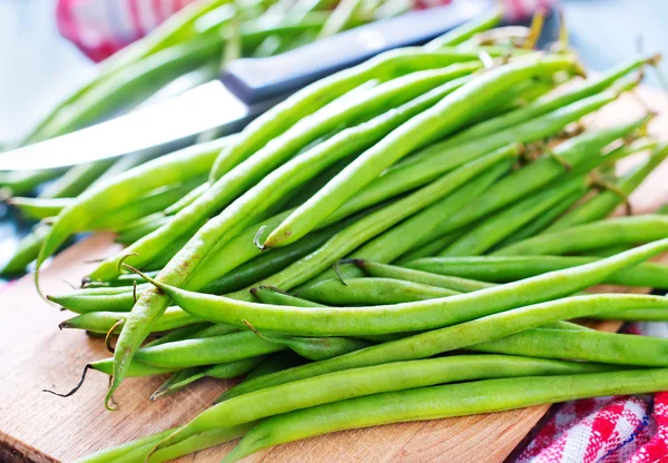 Grüne Bohnen — Stockfoto