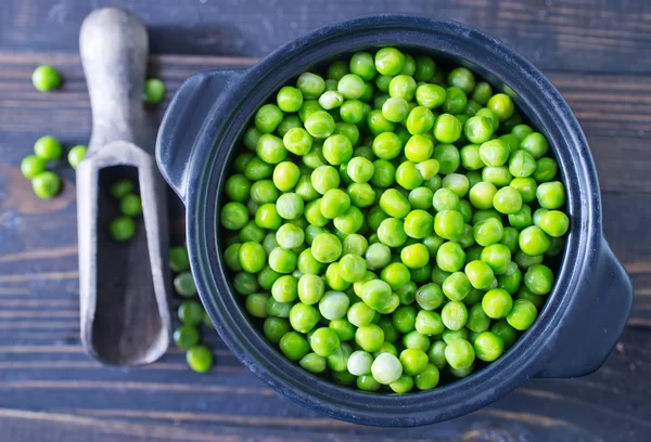 Grüne Erbse — Stockfoto