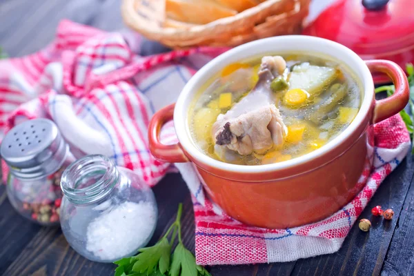 Frische Suppe — Stockfoto