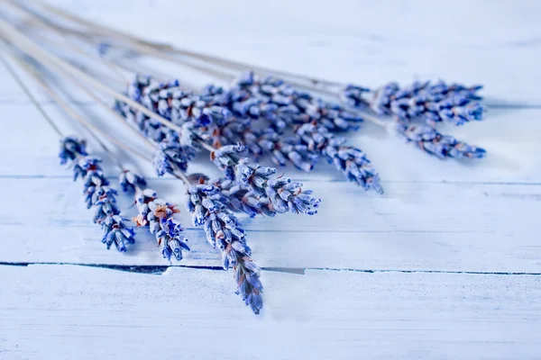 Lavender on wood — Stock Photo, Image