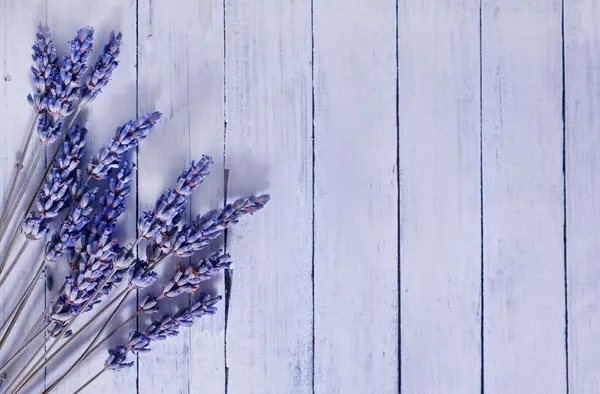 Lavendel op hout — Stockfoto