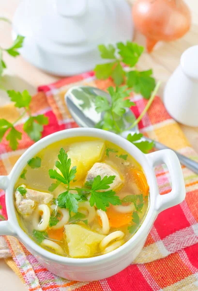 Fresh soup — Stock Photo, Image