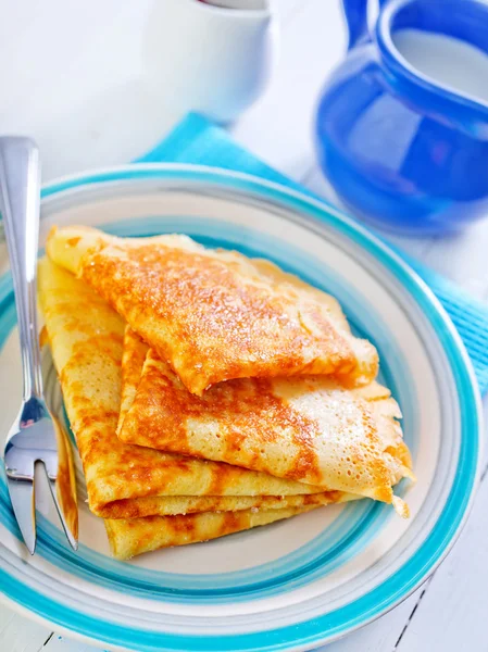 Fresh pancakes — Stock Photo, Image