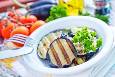 Kızarmış patlıcan