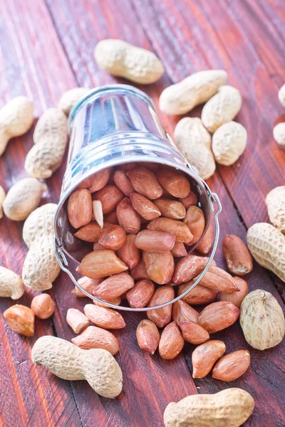 Cacahuetes en la espalda — Foto de Stock