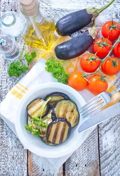 Fried eggplants — Stock Photo, Image