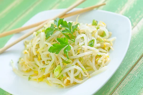 Salad with sprouts — Stock Photo, Image