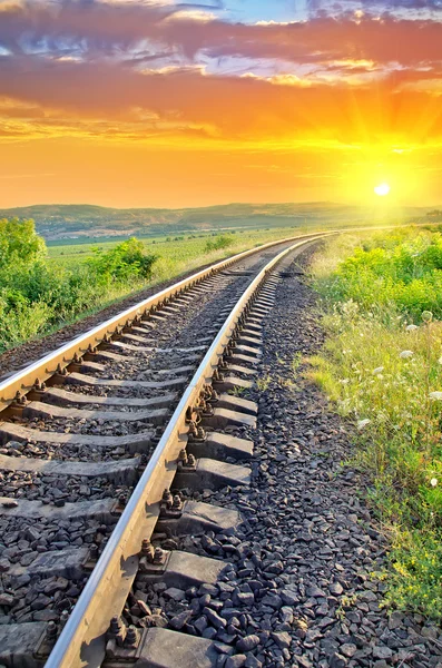 Railroad — Stock Photo, Image