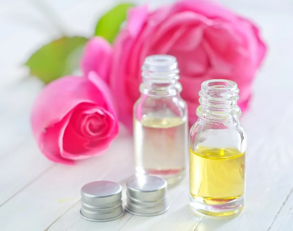 Rose oil — Stock Photo, Image