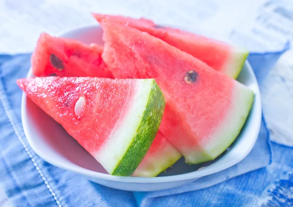 Watermelon slices — Stock Photo, Image