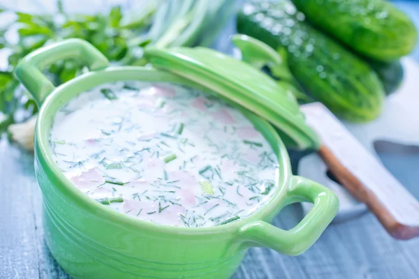 Sopa fría — Foto de Stock