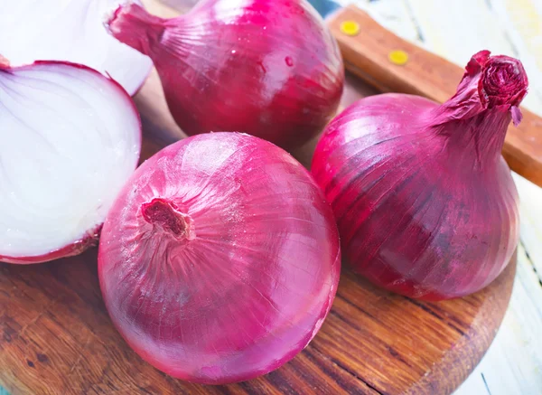 Red onions — Stock Photo, Image