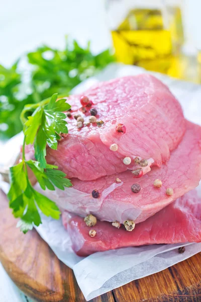 Carne crua — Fotografia de Stock