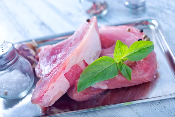 Rohes Fleisch — Stockfoto