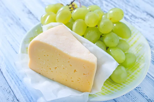 Kaas en druivenmost — Stockfoto