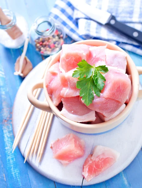 Rohes Fleisch — Stockfoto