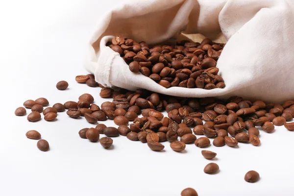 Fresh coffee beans background — Stock Photo, Image