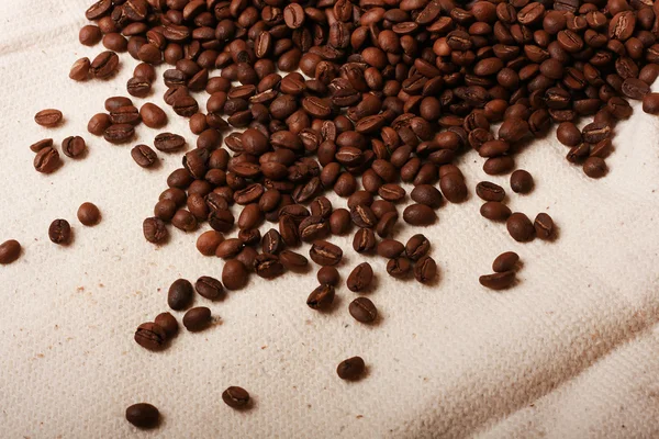 Fresh coffee beans background — Stock Photo, Image