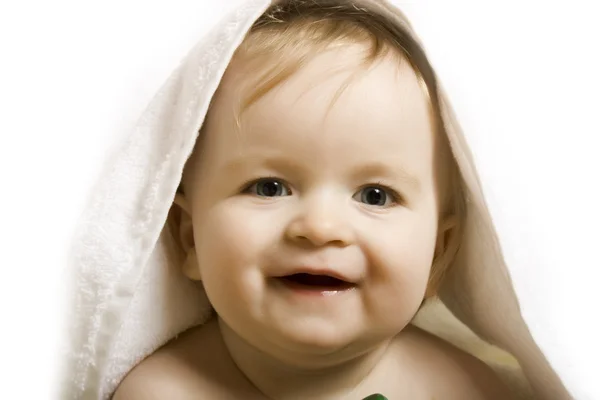 Baby after bath — Stock Photo, Image