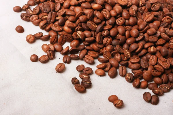 Fresh coffee beans background — Stock Photo, Image