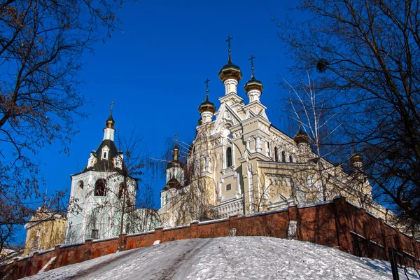 karmaşık yapılar st. şefaat Ortodoks Manastırı kharkiv, Ukrayna