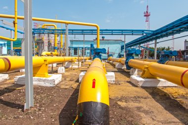 gaz kompresör istasyonu