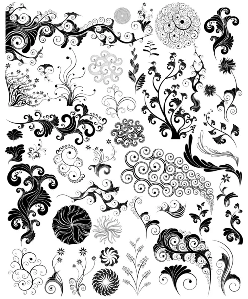 çiçek tasarım öğeleri