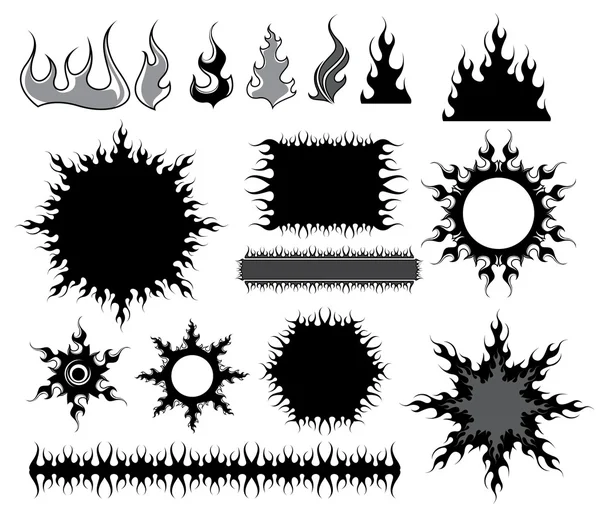 Ensemble d'éléments de conception — Image vectorielle