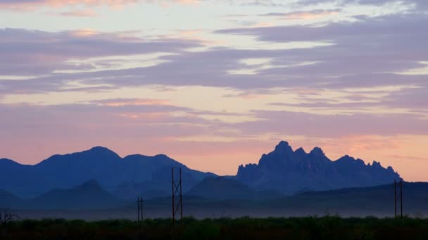 Montanhas no Arizona, EUA — Vídeo de Stock