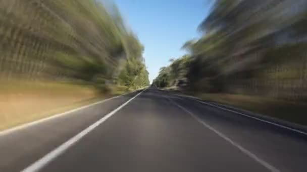 Highway #1, time-lapse — Stock Video