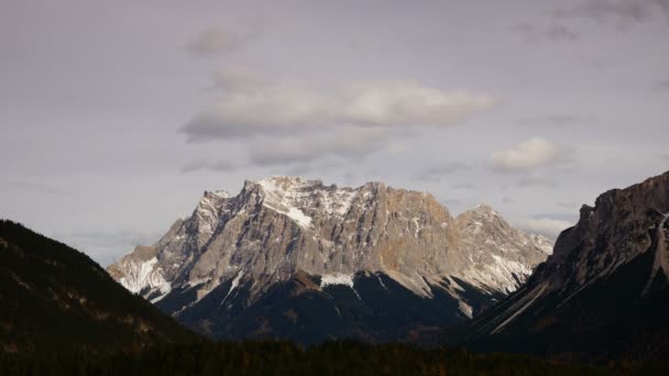 Szczyt w Alpach austriackich, tirol — Wideo stockowe