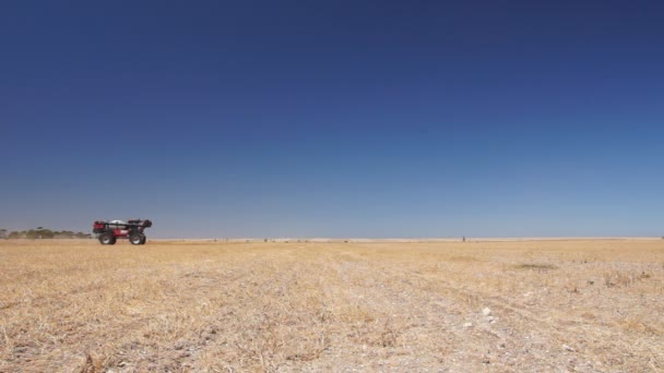 Spryer agrícola — Vídeo de Stock