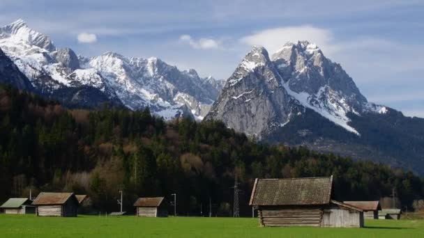 Bavarian Alps — Stock Video