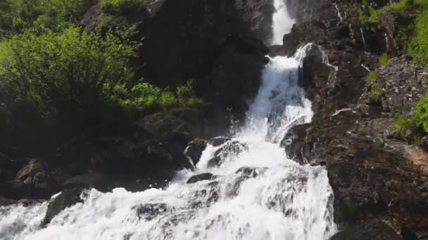 Vodopád, Štýrsko, Rakousko — Stock video