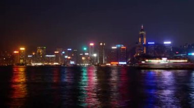 hong Kong'un panoramik görünüm