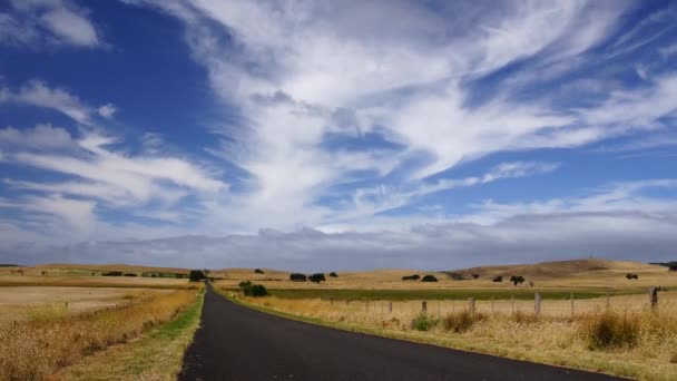 Camino australiano — Vídeos de Stock