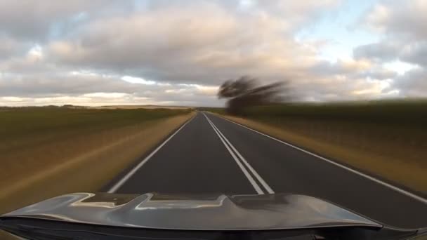 Driving on Great Ocean Road — Stock Video