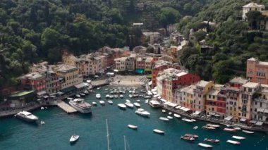 italain Köyü ve liman portofino