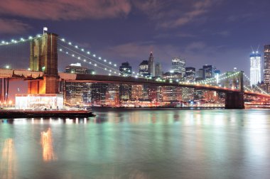 New York'un brooklyn Köprüsü