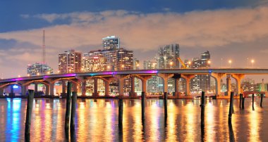 Miami gece çekimi