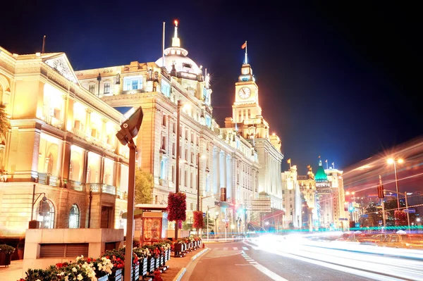 Shanghai-Nacht — Stockfoto